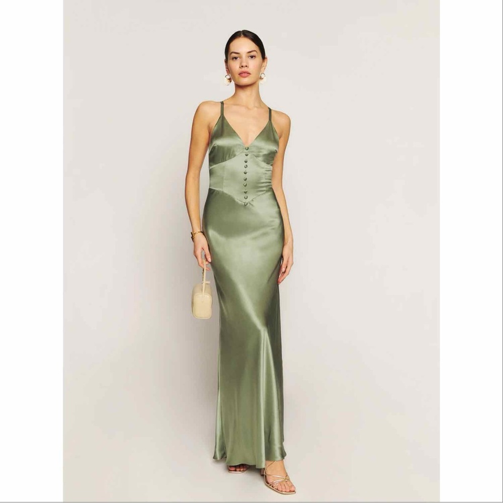 Reformation Esa Silk Dress - Picture 4 of 9